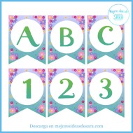 Fiesta Encanto: Guirnalda Banderines con Nombre y Edad | Imprimibles PDF | Mejores Ideas de Sara