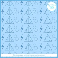 Papel Scrapbooking Harry Potter para Manualidades