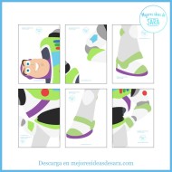 Figura Buzz Lightyear de Toy Story Grande 80 cm | Imprimibles PDF | Mejores Ideas de Sara