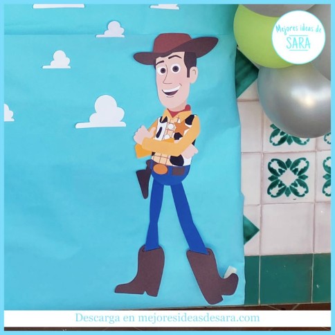 Figura Woody de Toy Story Grande 80 cm | Imprimibles PDF | Mejores Ideas de Sara