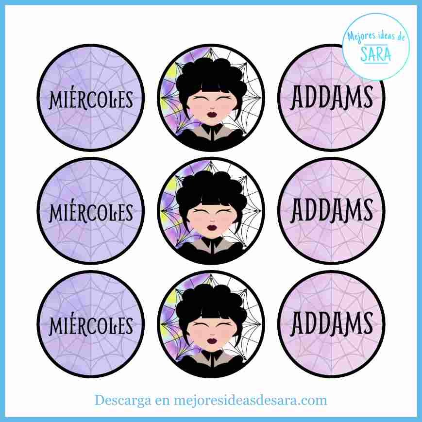 Toppers Miércoles Addams
