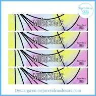 Envoltorio Botellita Miércoles Addams | Imprimibles para fiestas | Mejores Ideas de Sara