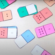 Dominó de colores para recortar | PDF GRATIS | Mejores Ideas de Sara