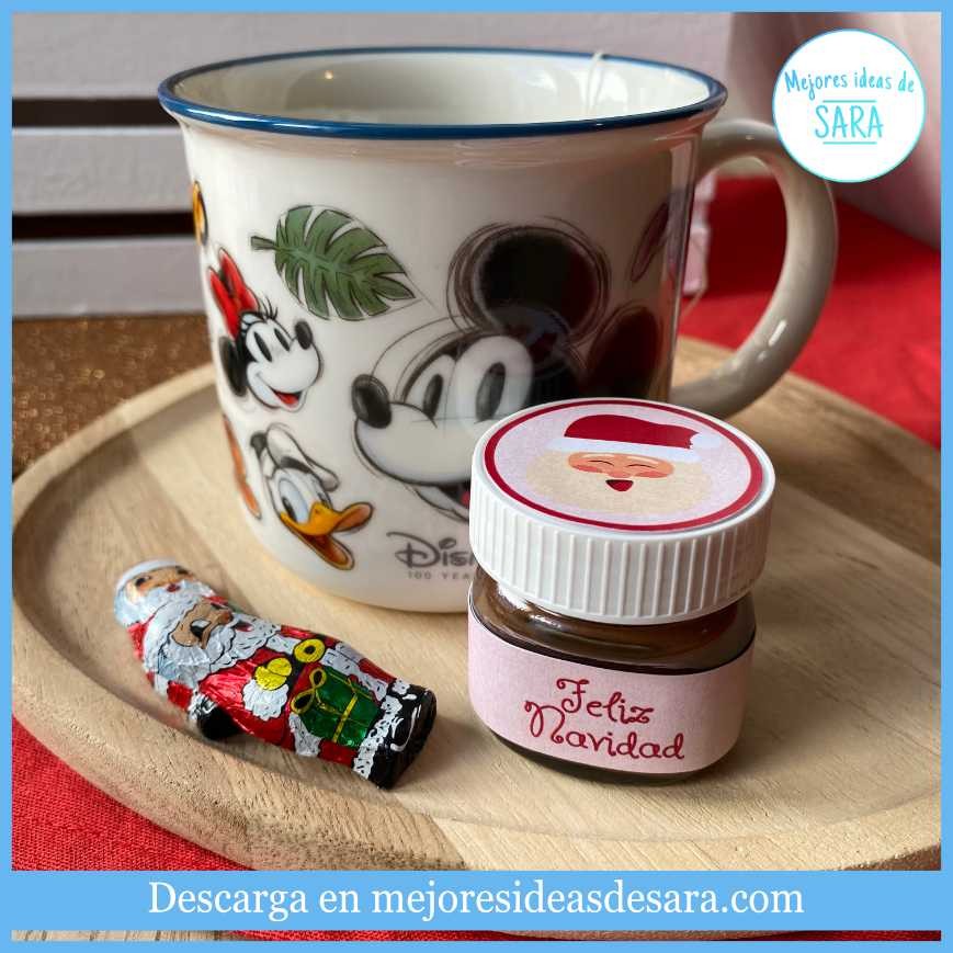 Mini Nutella Santa Claus Vintage