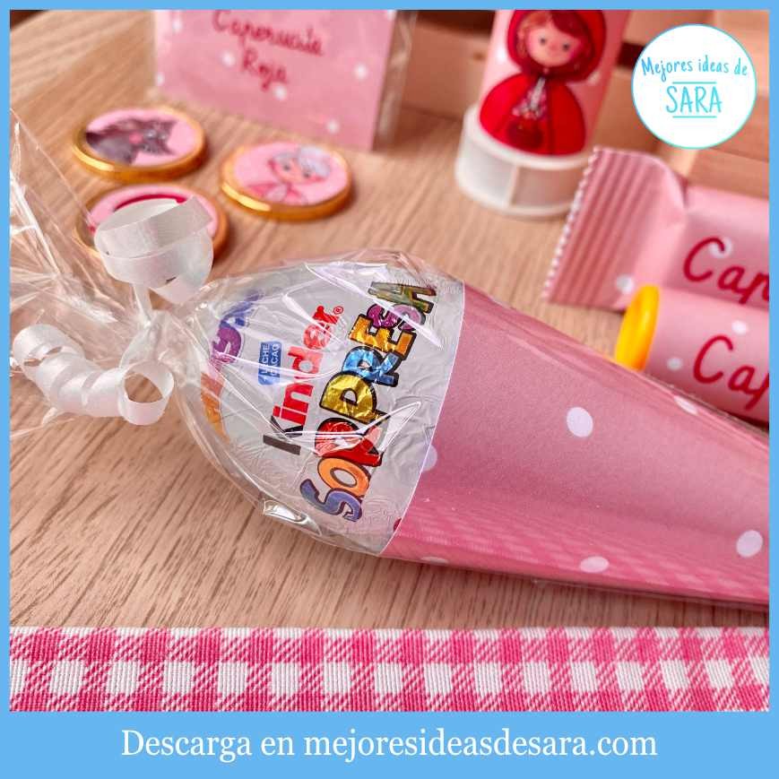 Cono para bolsas Caperucita Roja
