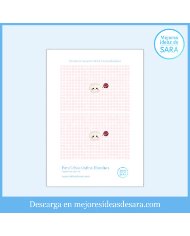Envoltorio Huesitos Dumpling | Imprimible PDF