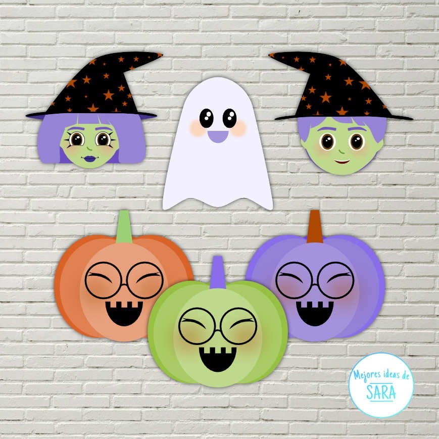 Decoración Pared Halloween Infantil