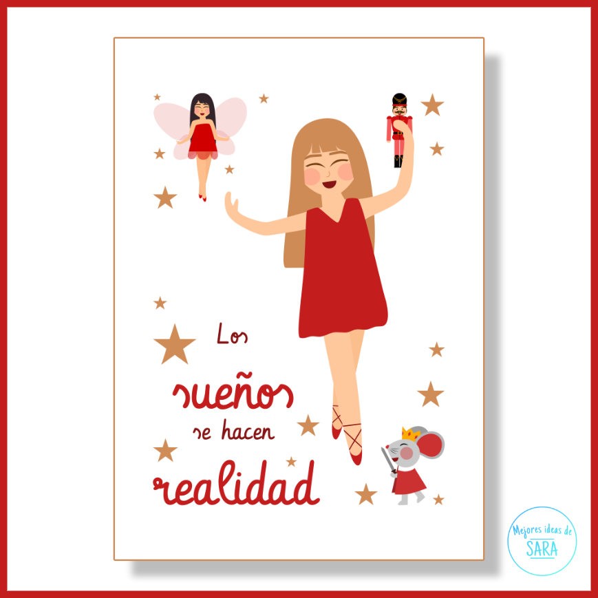 Lámina Decorativa Cascanueces Infantil