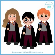 Personajes de Harry Potter en A3 para Decorar | Imprimibles PDF | Mejores Ideas de Sara